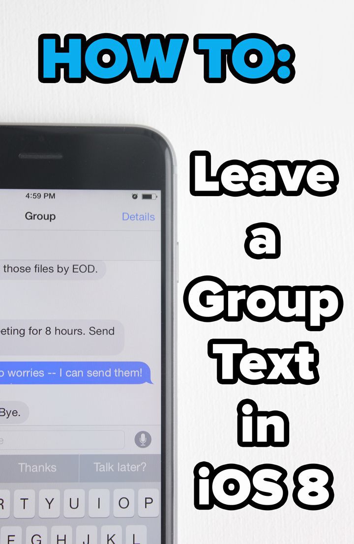 (Solution) How to Leave Group Message on iPhone